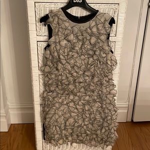 D&G bow/satin cocktail dress